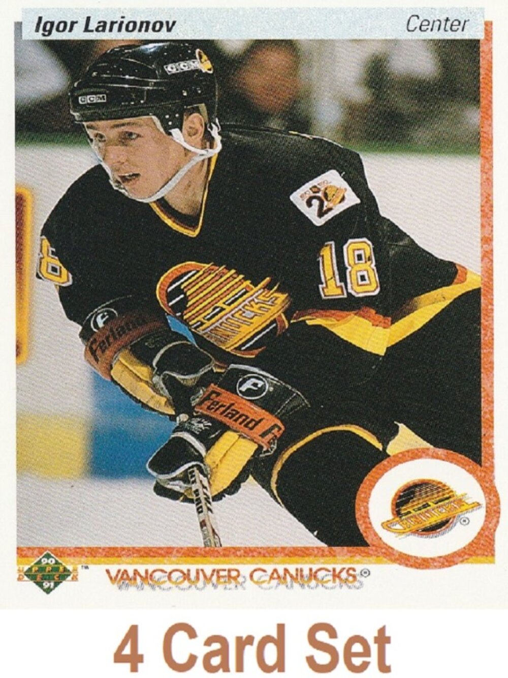 Igor Larionov Hockey Card Collection